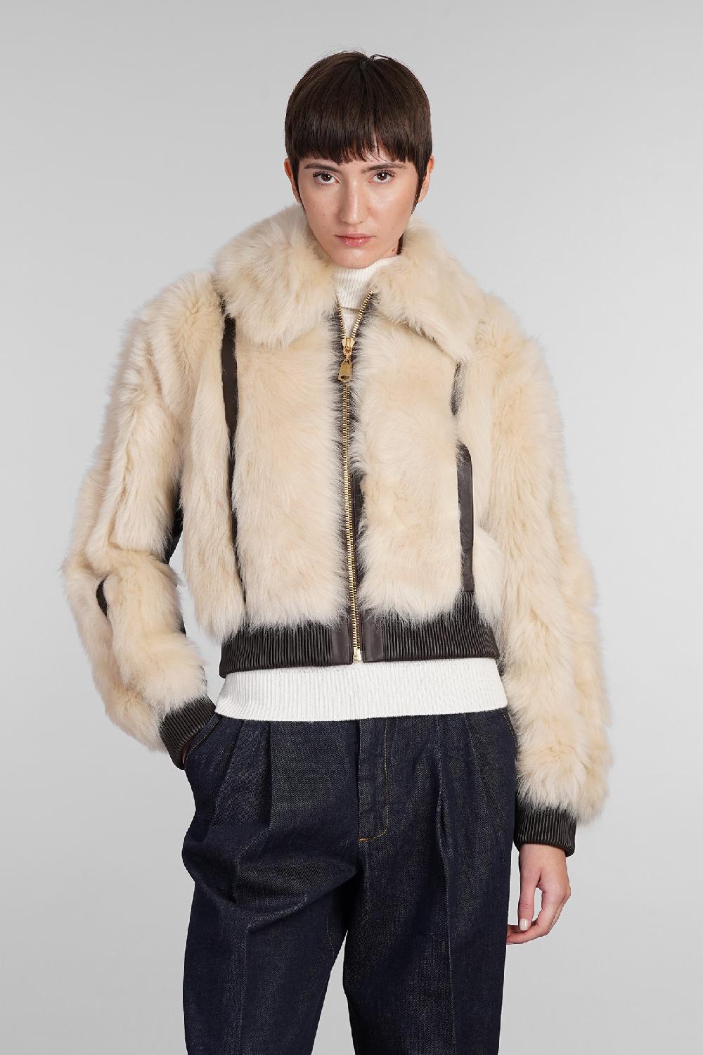 Deliberti Zimmermann Pelliccia in pelle beige cod. 406983 - Deliberti The Luxury Shopping