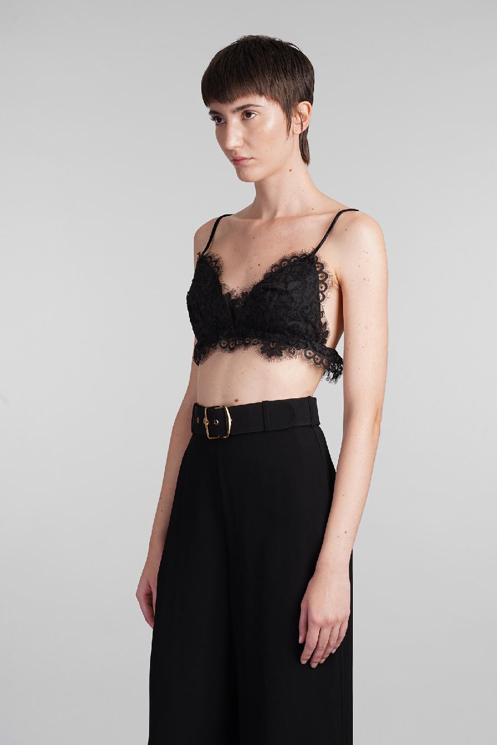 Deliberti Zimmermann Topwear In Cotone Nero Cod. 407180 - Deliberti The Luxury Shopping