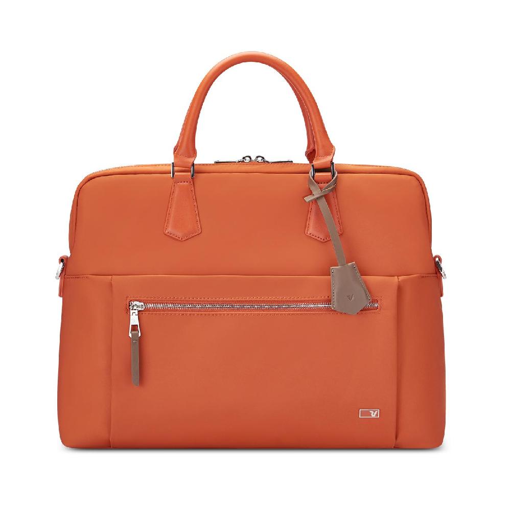 Roncato Borsa Porta Computer Woman Biz Arancione Negozio Online Roncato