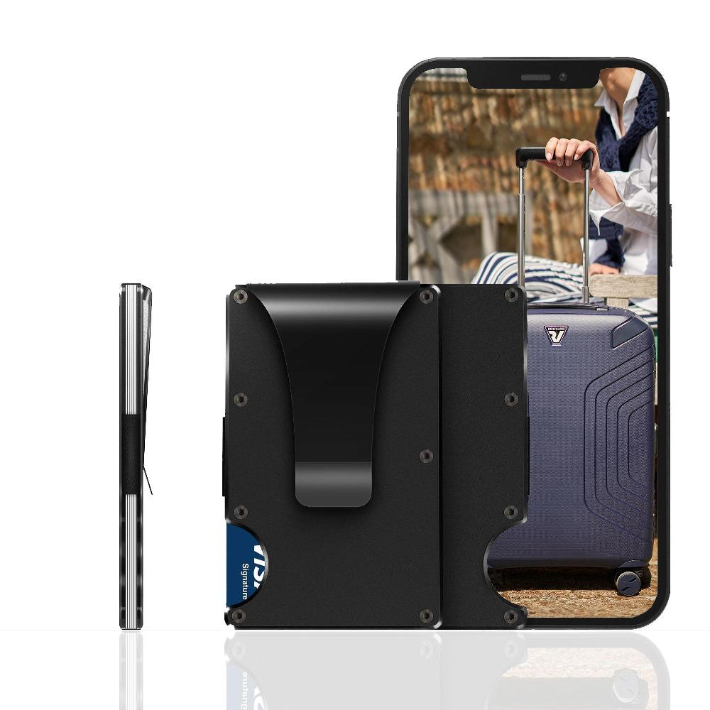 Roncato Porta Carte Di Credito Iron 4.0 Nero Negozio Online Roncato