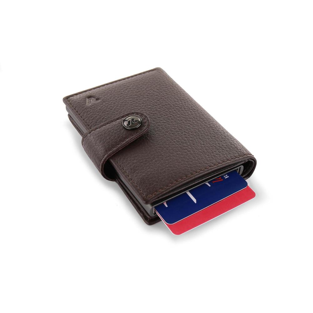 Roncato Porta Carte Di Credito Iron 4.0 Testa Di Moro Negozio Online Roncato