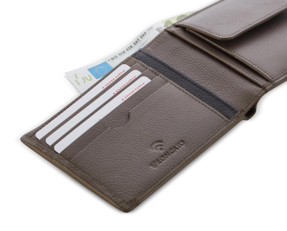 Roncato Portafoglio Con Portamonete Alaska Greige Negozio Online Roncato