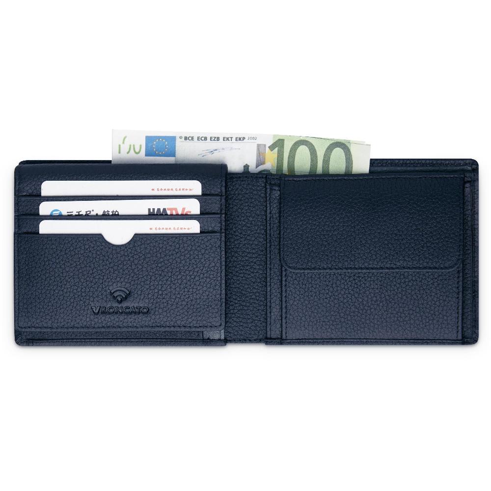 Roncato Portafoglio Con Portamonete Alaska Navy Negozio Online Roncato