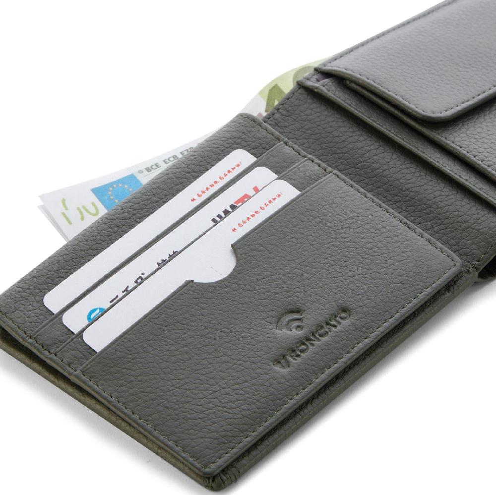 Roncato Portafoglio Con Portamonete Alaska Salvia Negozio Online Roncato