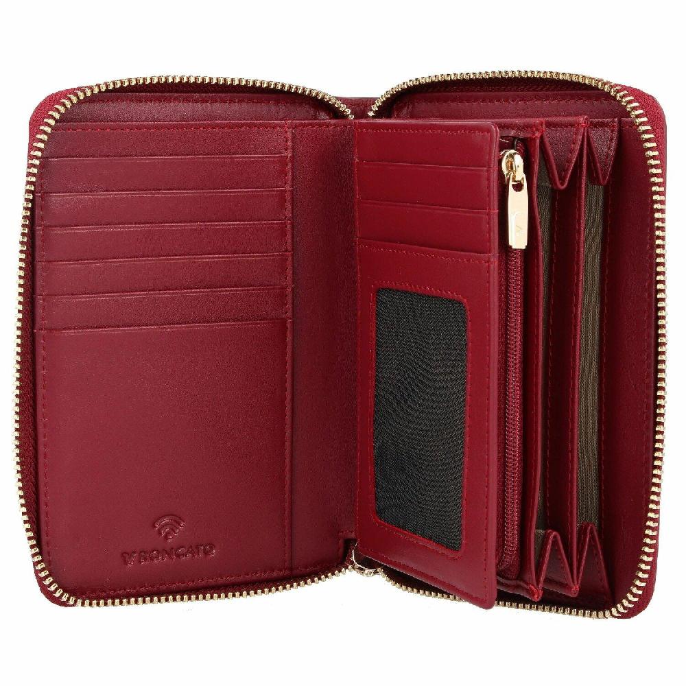 Roncato Portafoglio Donna Firenze 2.0 Bordeaux Negozio Online Roncato