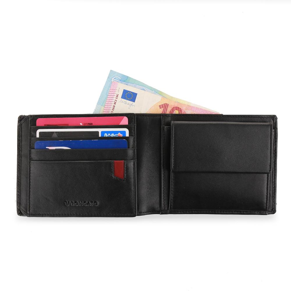 Roncato Portafoglio Pascal Nero Negozio Online Roncato