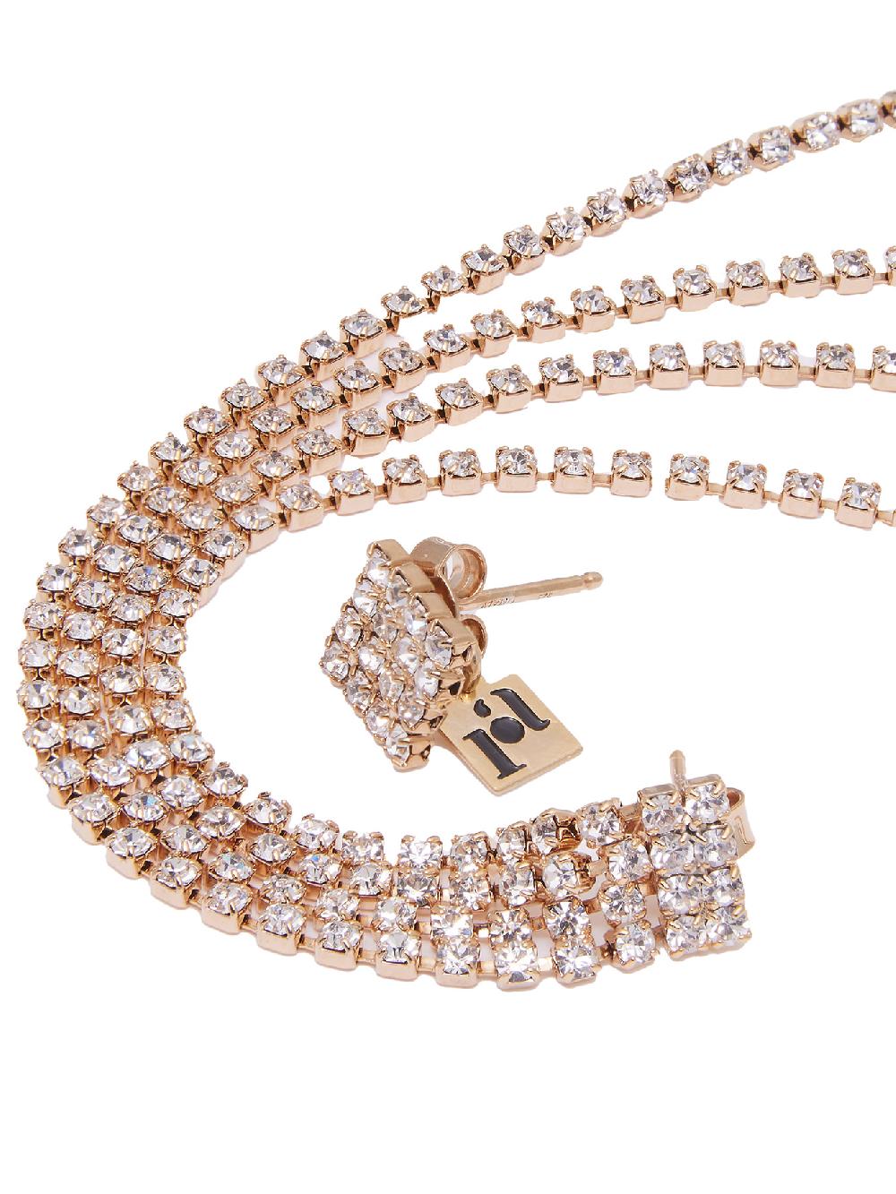 Rosantica Camilla Asymmetric Earrings