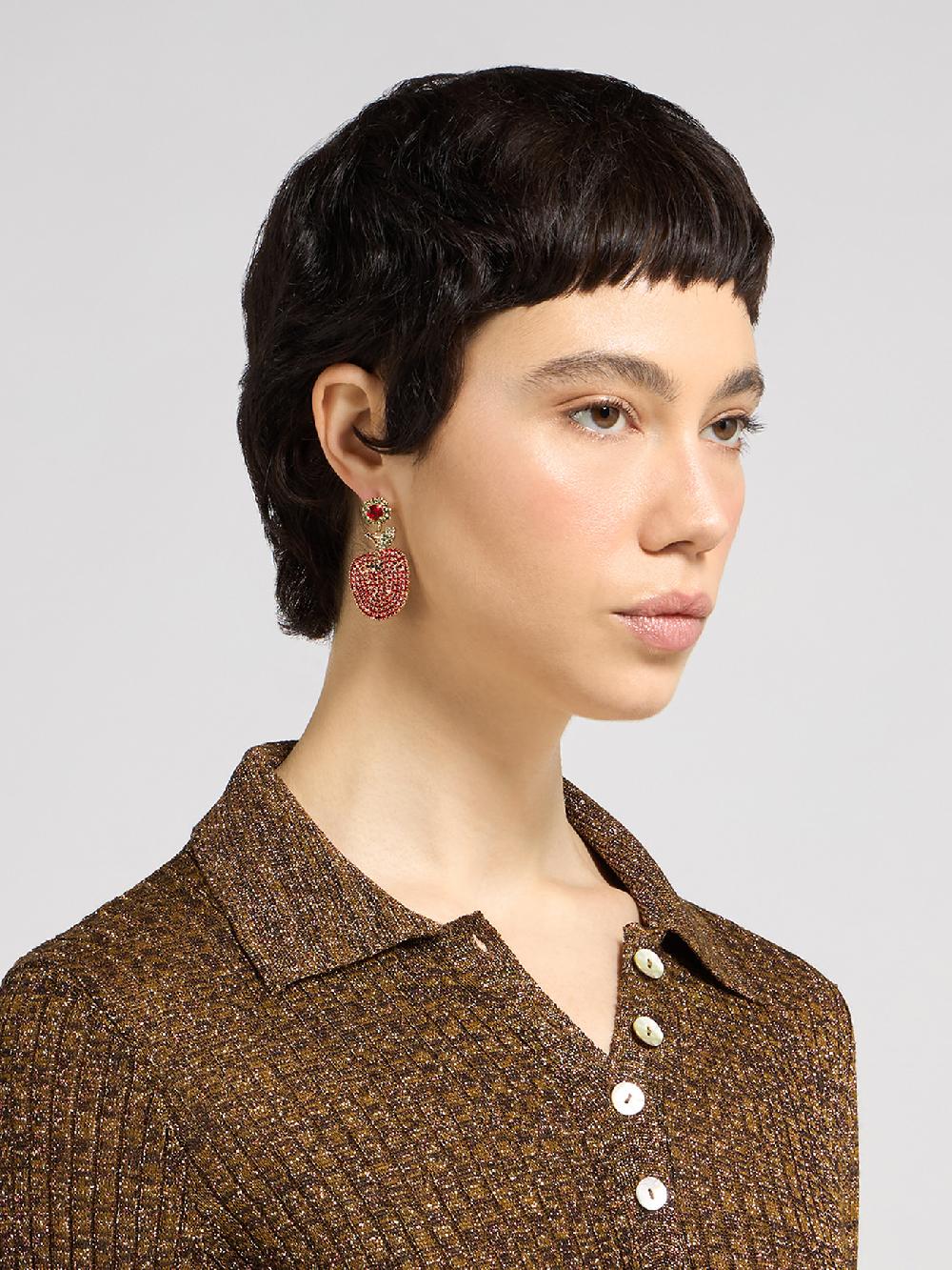 Rosantica Cornucopia Red Earrings