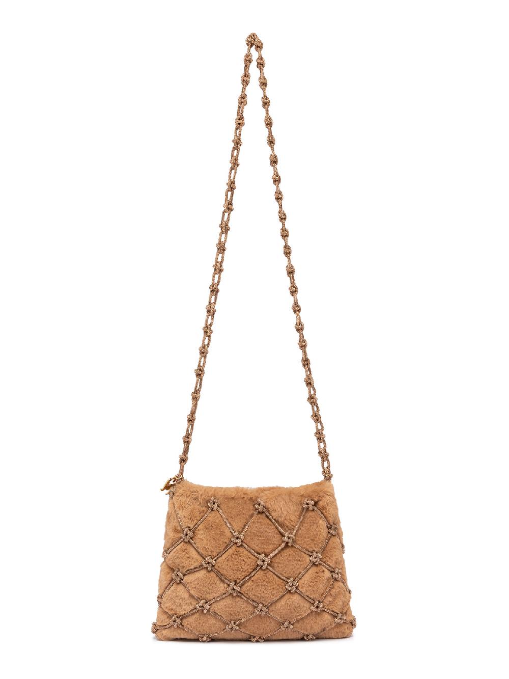 Rosantica Fluffy Flat Brown