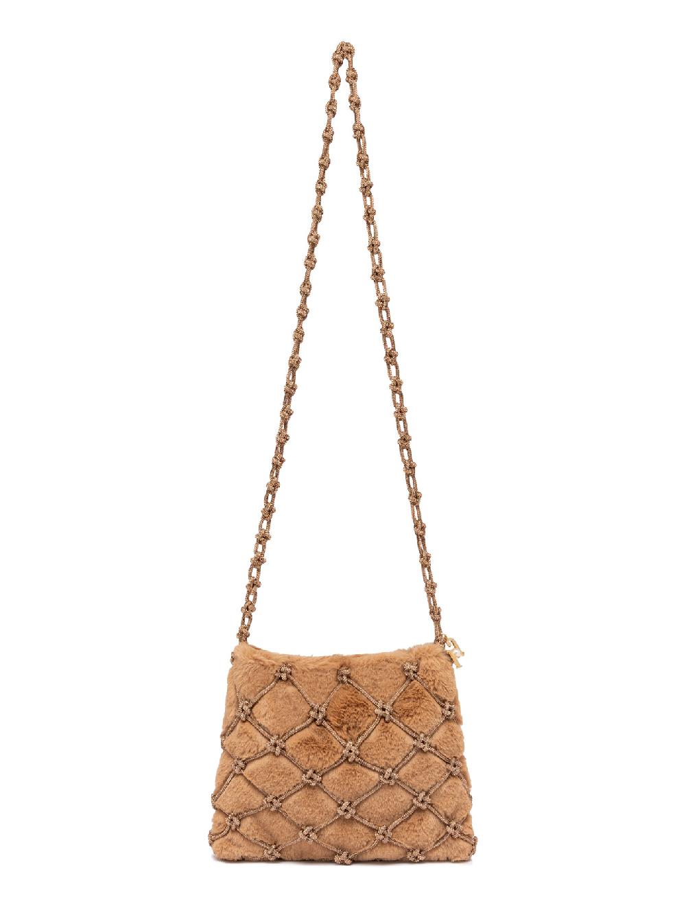 Rosantica Fluffy Flat Brown