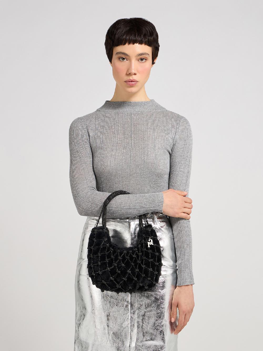 Rosantica Nodi Fluffy Black