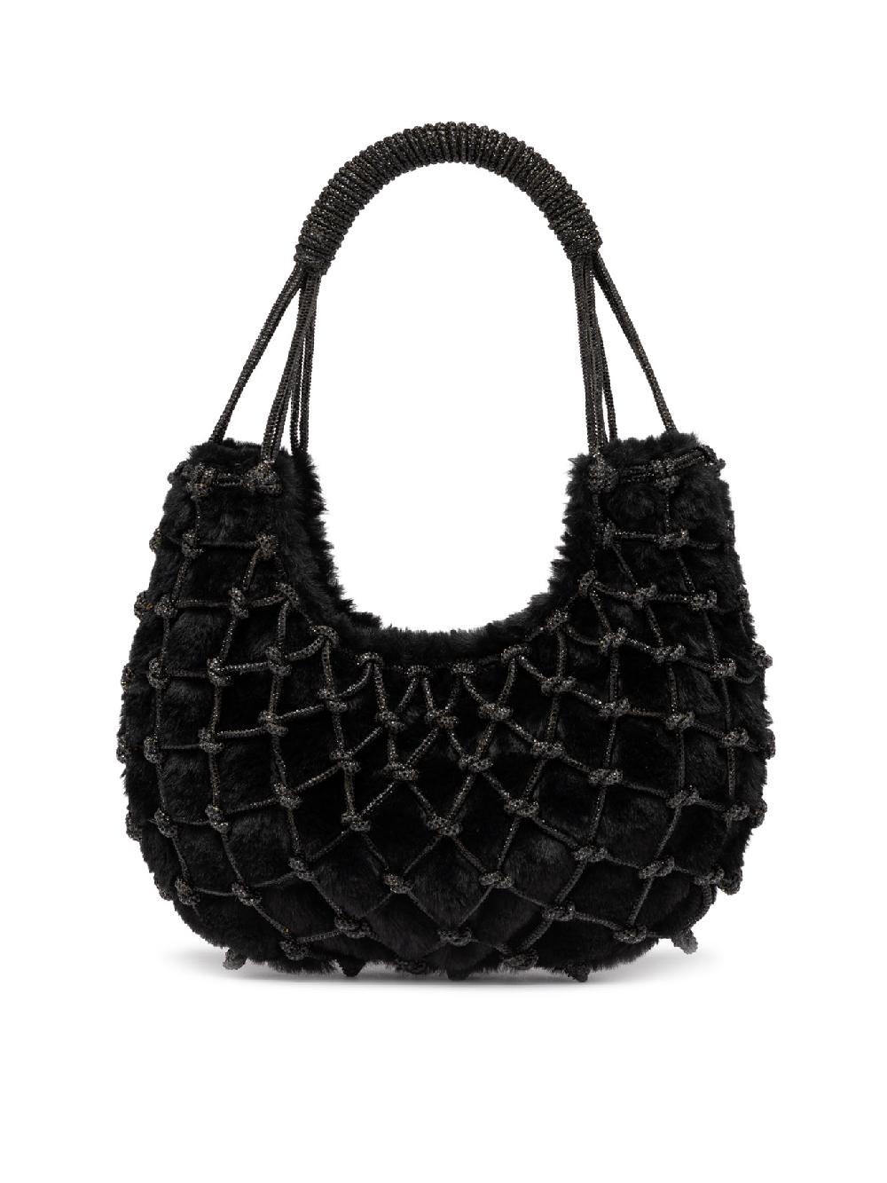 Rosantica Nodi Fluffy Black