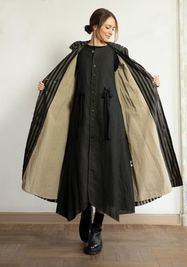 Rose & Lini A TENTATIVE ATELIER COTTON “JOSEPH” OLIVE COAT