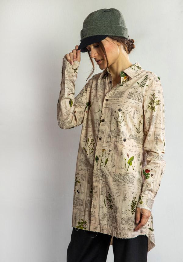 Rose & Lini ALEKSANDR MANAMIS COTTON “SHIRT 19115” HERBARIUM