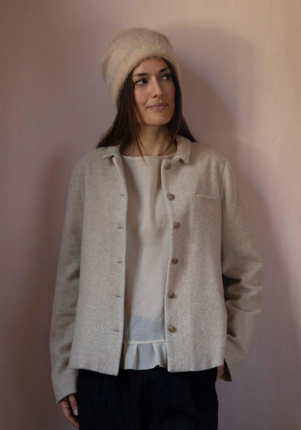 Rose & Lini APUNTOB WOOL & CASHMERE “JACKET 1826” NATURAL