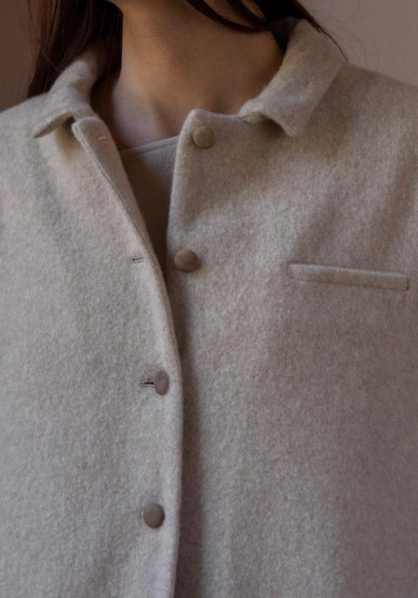 Rose & Lini APUNTOB WOOL & CASHMERE “JACKET 1826” NATURAL
