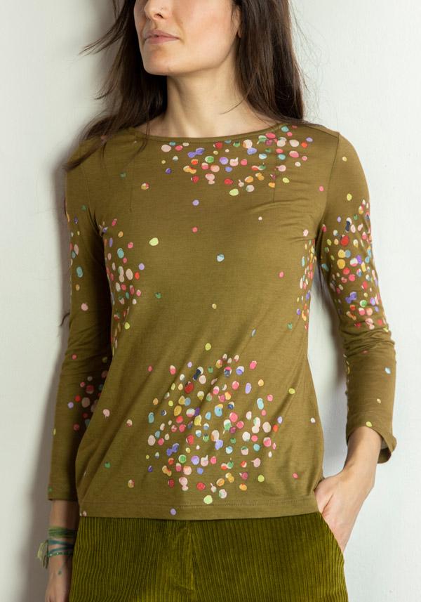 Rose & Lini BARBARA TANI COTTON & CASHMERE “TSHIRT 1590 CCLS” 3P PATTERN