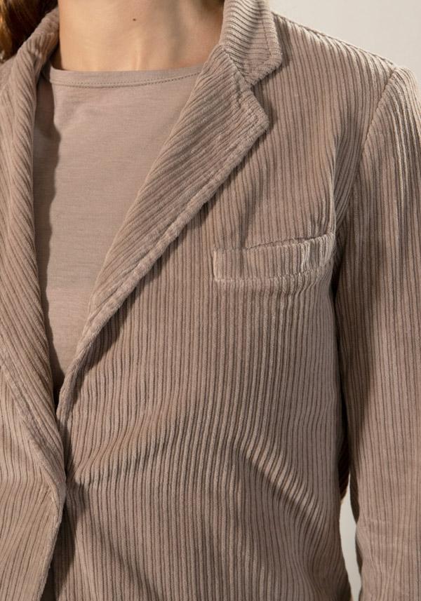 Rose & Lini BARBARA TANI COTTON “JACKET 705 V03” CORDUROY PETALO