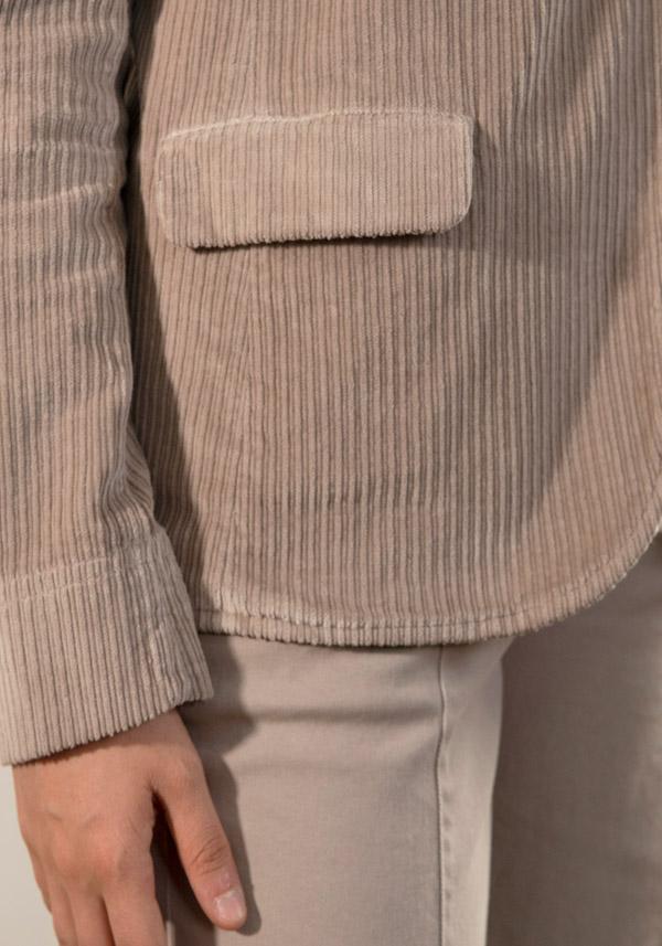 Rose & Lini BARBARA TANI COTTON “JACKET 705 V03” CORDUROY PETALO