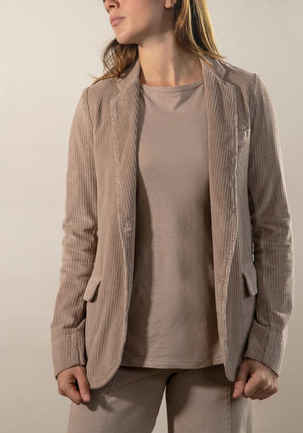 Rose & Lini BARBARA TANI COTTON “JACKET 705 V03” CORDUROY PETALO