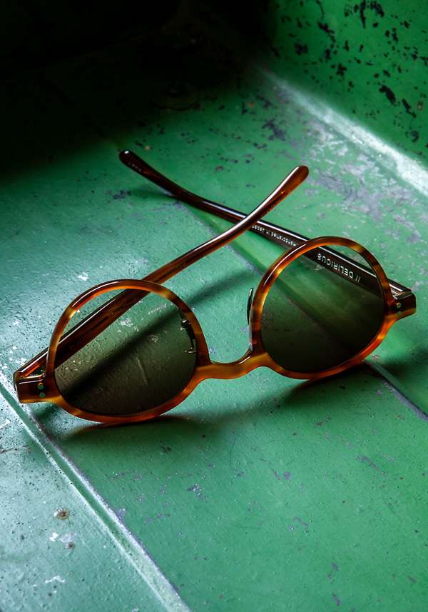 Rose & Lini DELIRIOUS “PHANTOS” #1 LIGHT TORTOISE SUNGLASSES