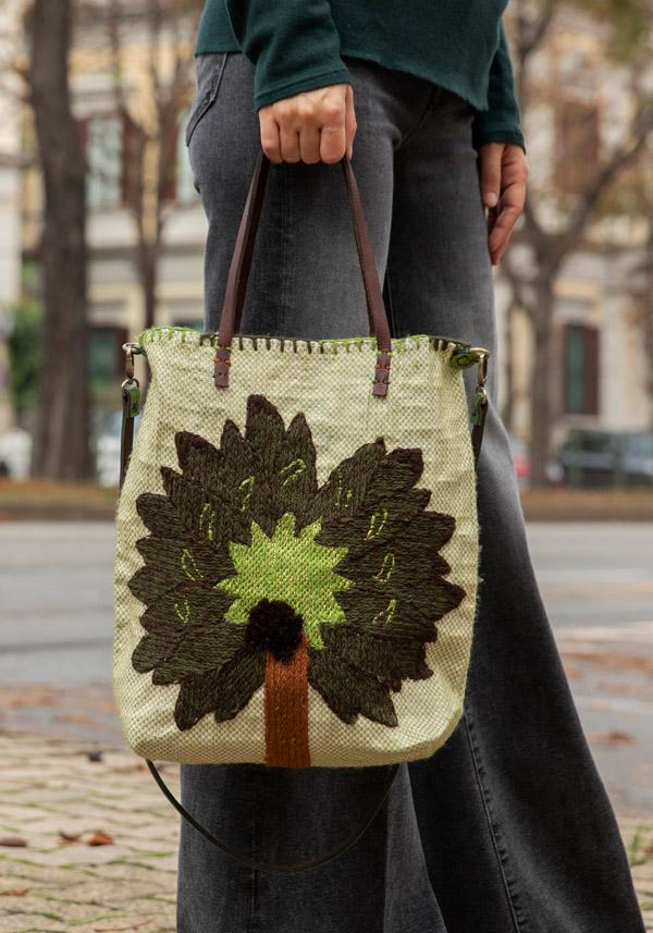 Rose & Lini EN SHALLA FOOD BAG FOUNDATION “BAG 44P15S” MOSS & GREEN