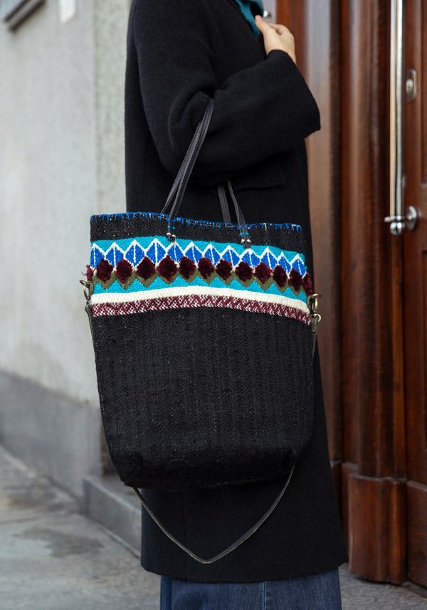 Rose & Lini EN SHALLA FOOD BAG FOUNDATION “BAG 45P02M” BLACK