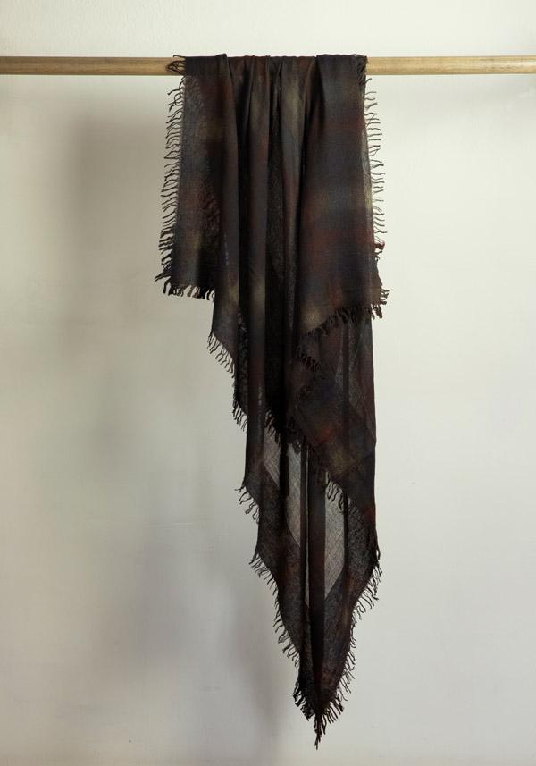 Rose & Lini FALIERO SARTI CASHMERE & SILK “TEDORA” ESPRESSO STOLE