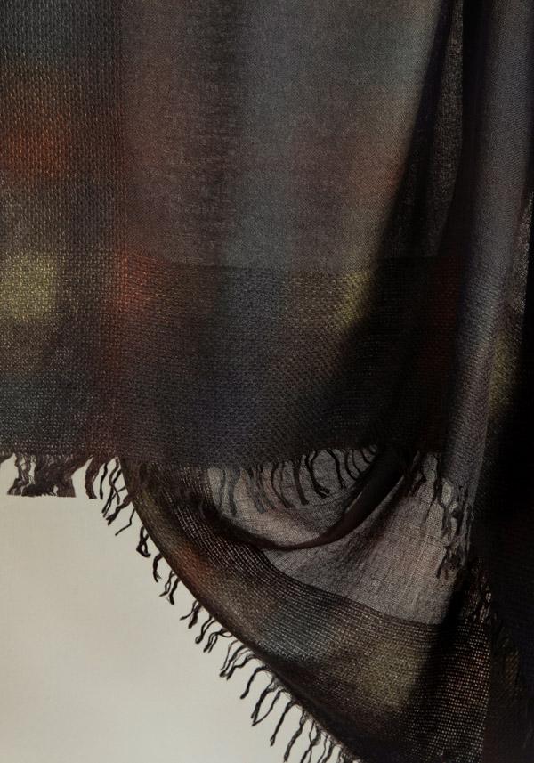 Rose & Lini FALIERO SARTI CASHMERE & SILK “TEDORA” ESPRESSO STOLE