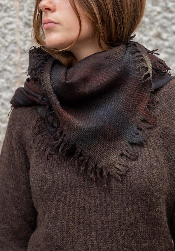 Rose & Lini FALIERO SARTI CASHMERE & SILK “TEDORA” ESPRESSO STOLE