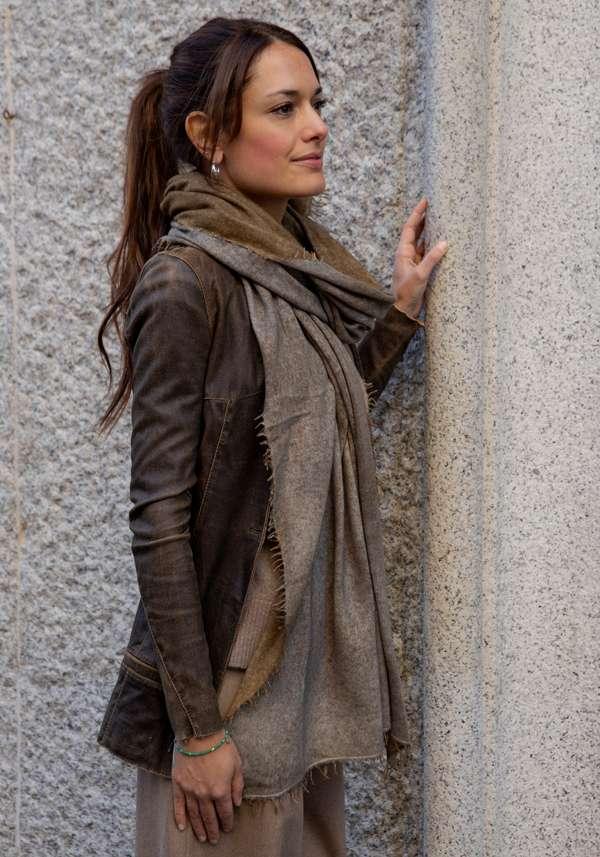 Rose & Lini GIORGIO BRATO VINTAGE BROWN LEATHER “BLAZER STRETCH”