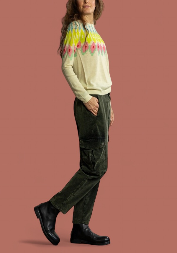 Rose & Lini IN BED WITH YOU WOOL “BARCHETTA 04” BANANA SWEATER