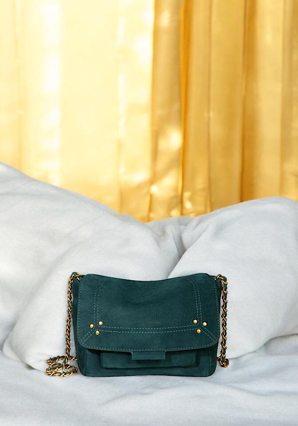 Rose & Lini JÉRÔME DREYFUSS “LULU S” IMPRIMÈ CROCO CANARD BAG