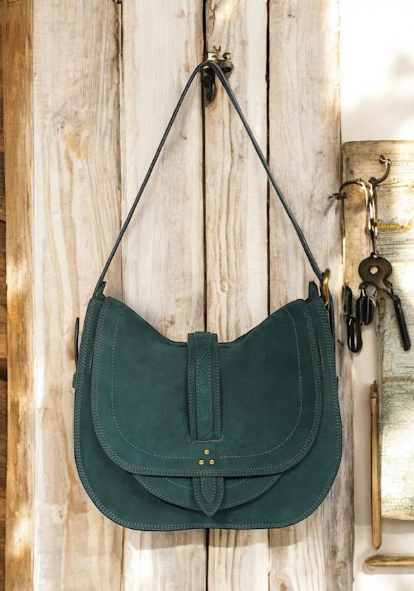 Rose & Lini JÉRÔME DREYFUSS “MARIO” IMPRIMÈ CROCO CANARD BAG