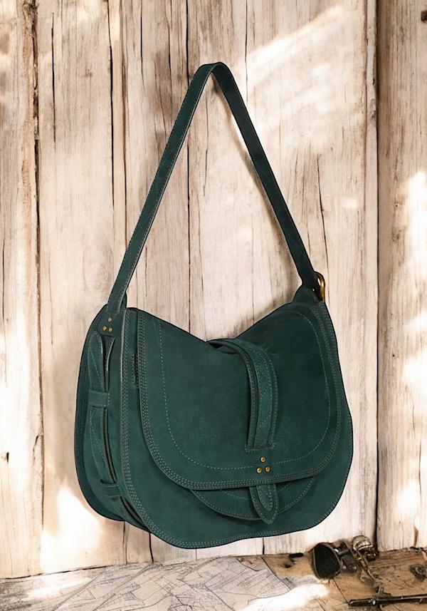 Rose & Lini JÉRÔME DREYFUSS “MARIO” IMPRIMÈ CROCO CANARD BAG