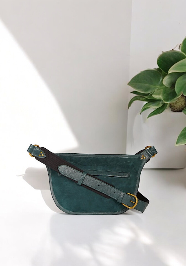 Rose & Lini JÉRÔME DREYFUSS “STAN BANANE” IMPRIMÈ CROCO CANARD BAG