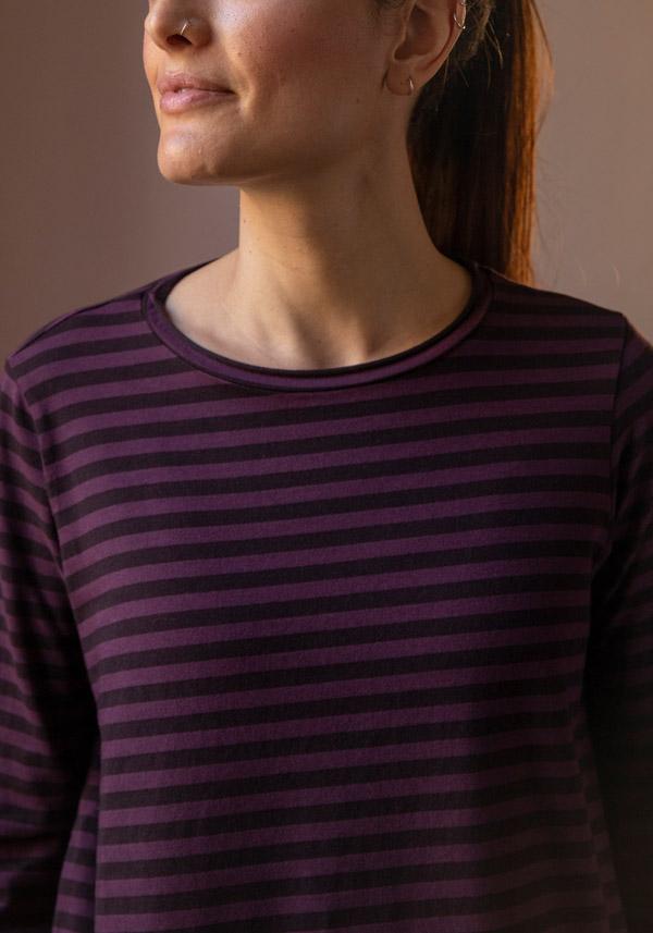 Rose & Lini LABO ART COTTON “JEPPE” MORGON STRIPED T-SHIRT