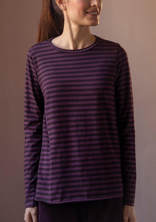 Rose & Lini LABO ART COTTON “JEPPE” MORGON STRIPED T-SHIRT