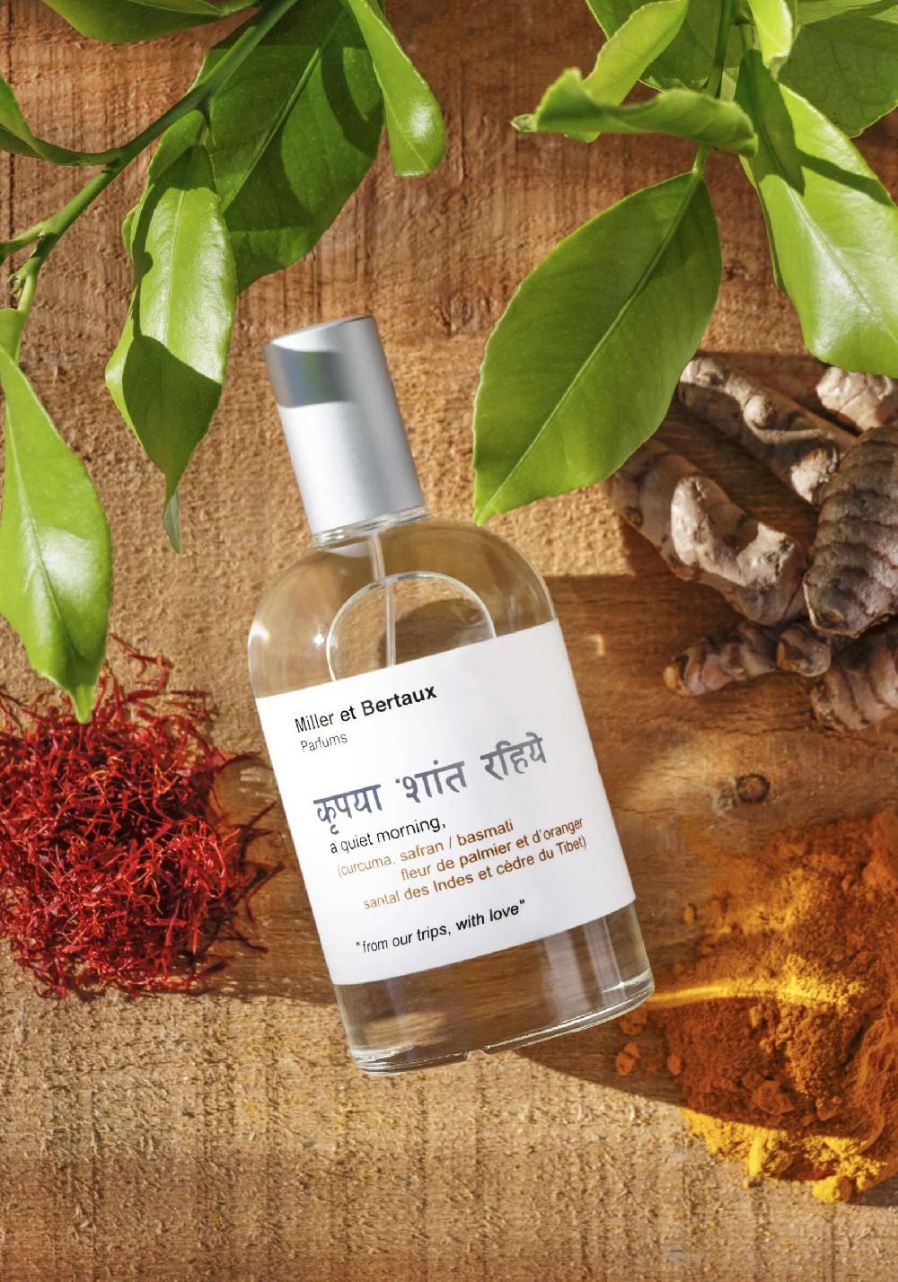 Rose & Lini MILLER ET BERTAUX “A QUIET MORNING” EAU DE PARFUM