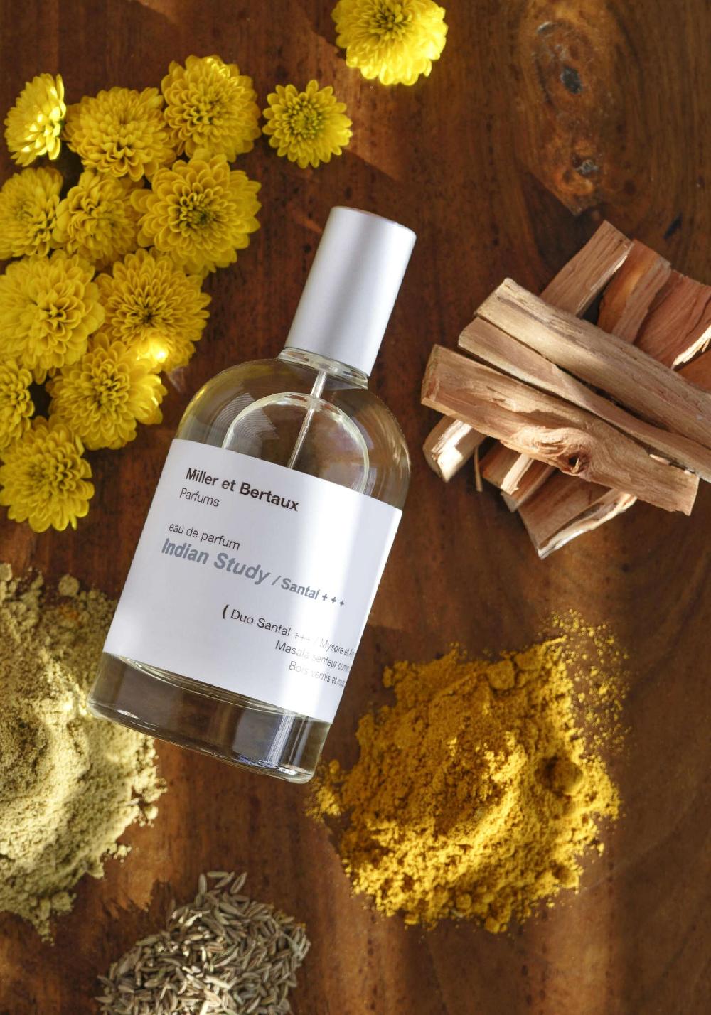 Rose & Lini MILLER ET BERTAUX “INDIAN STUDY” EAU DE PARFUM