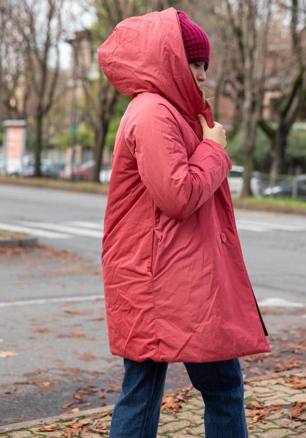 Rose & Lini OOF WEAR REVERSIBLE “JACKET 9410” BORDEAUX & FUCSIA