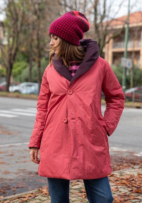 Rose & Lini OOF WEAR REVERSIBLE “JACKET 9410” BORDEAUX & FUCSIA