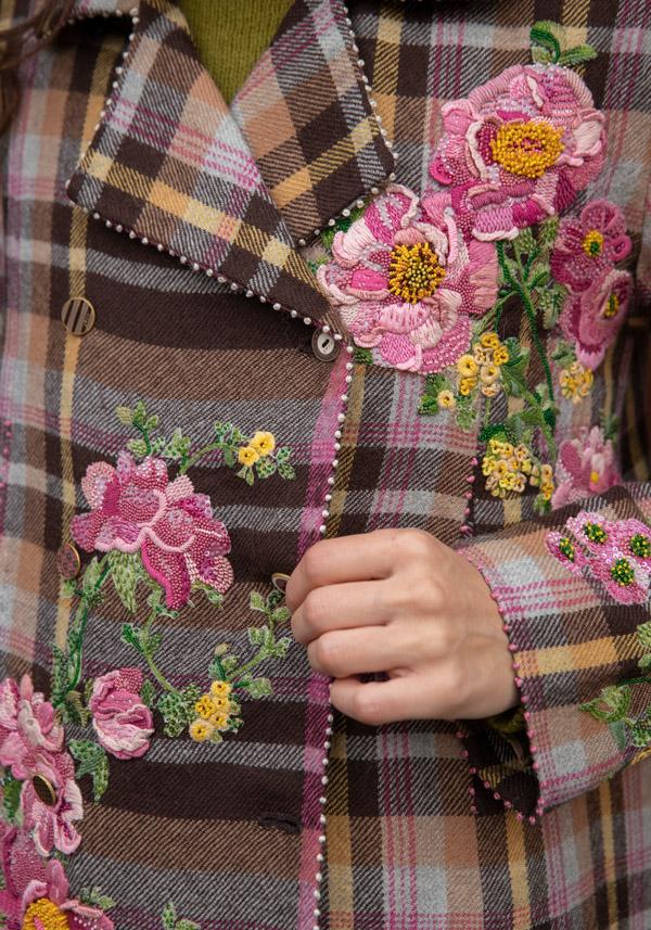 Rose & Lini PERO WOOL EMBROIDERED “JACKET MA03” MUSTARD