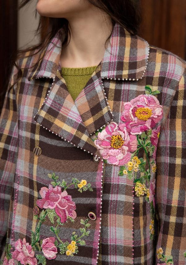 Rose & Lini PERO WOOL EMBROIDERED “JACKET MA03” MUSTARD