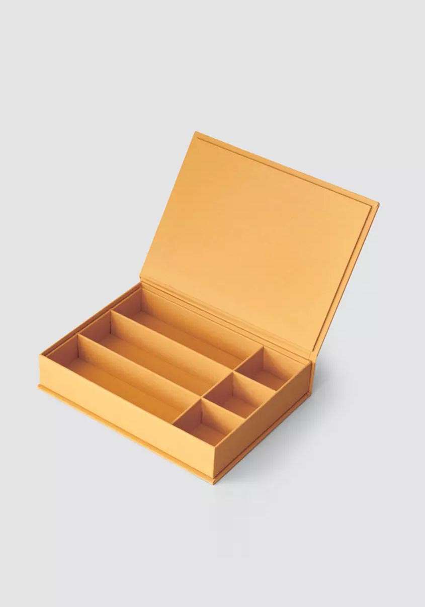 Rose & Lini PRINTWORKS “PRECIOUS THINGS” STORAGE BOX YELLOW