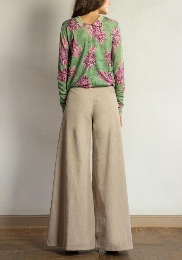 Rose & Lini PS. DON’T FORGET ME “GRACE DYED” WIDE LEG PANTS AVANA