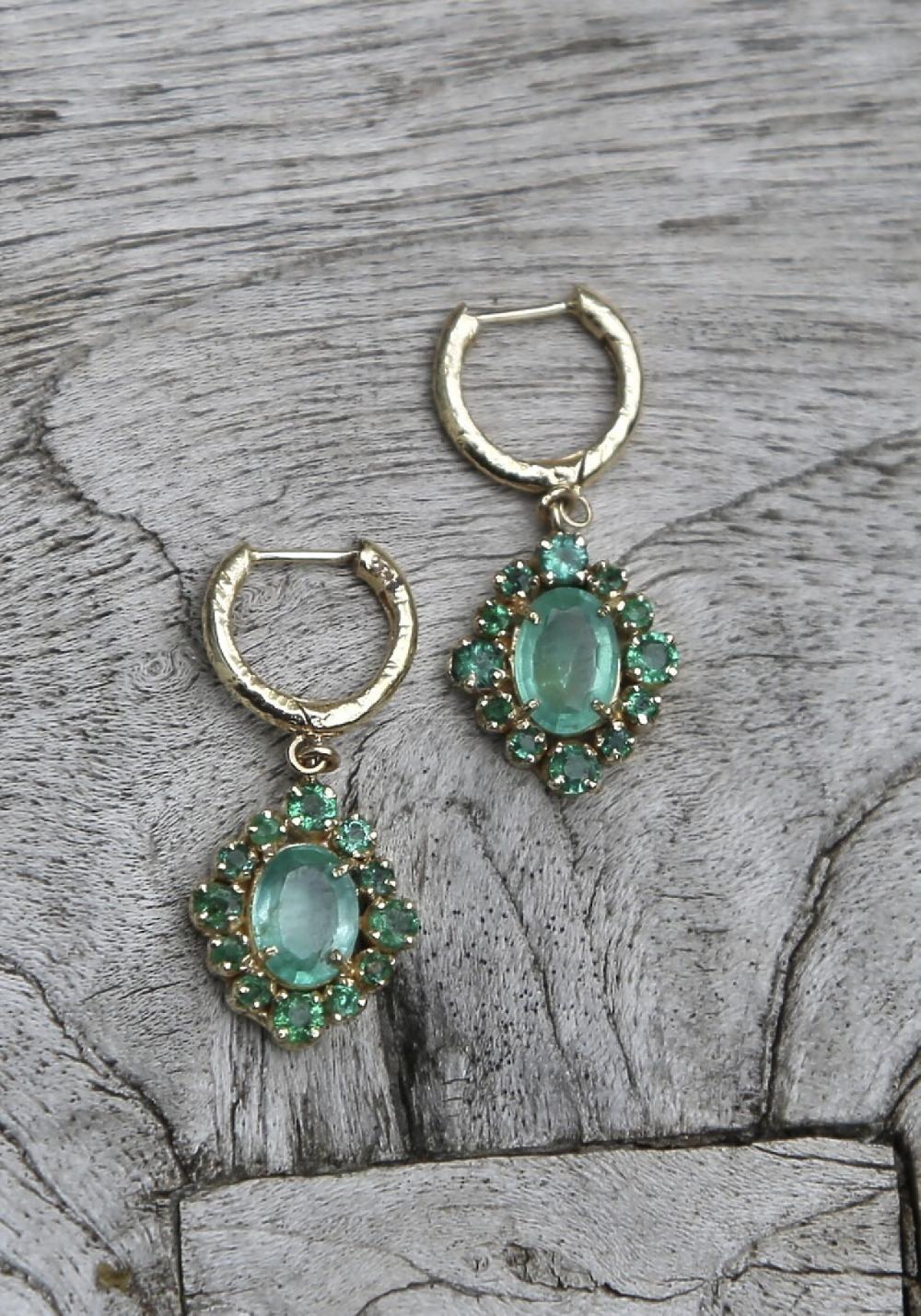 Rose & Lini 5 OCTOBRE “MALO SHORT” GOLD EARRINGS