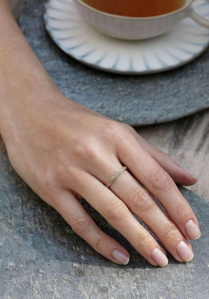 Rose & Lini 5 OCTOBRE “WILD” GOLD RING