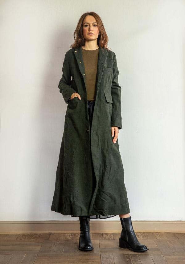Rose & Lini ALEKSANDR MANAMIS WOOL “COAT 1149” GREEN