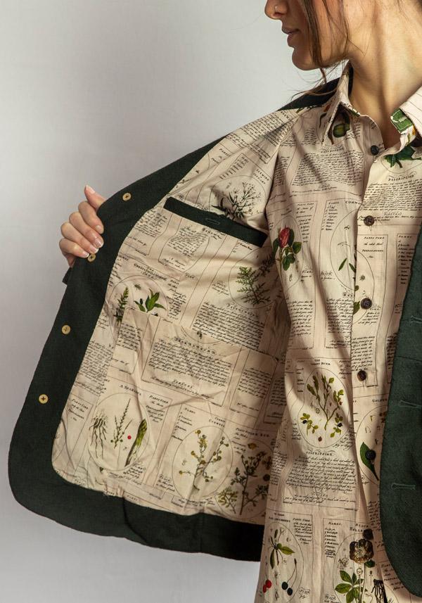 Rose & Lini ALEKSANDR MANAMIS WOOL “JACKET 1151” GREEN